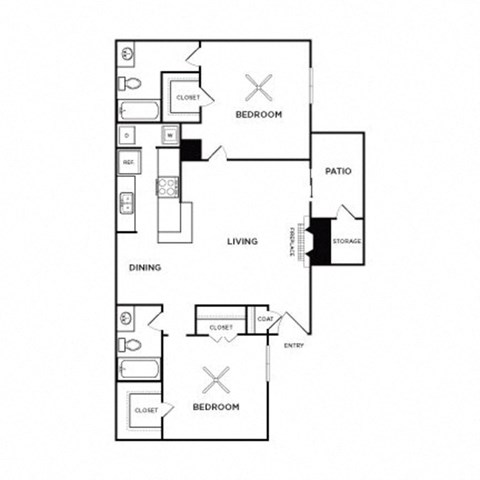 Forty200 B1 Floor Plan